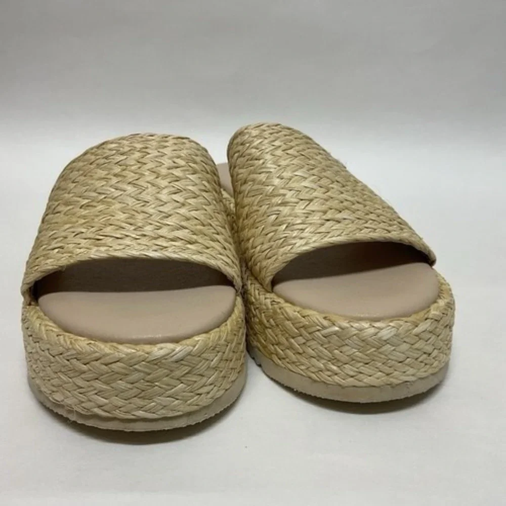 Anthropologie‎ Matisse Montego Woven Wedge Sandal Platform Slides Women 9M China